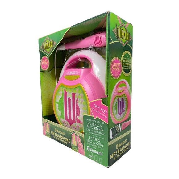 WICKED Bluetooth MP3 Karaoke Machine With Light Show - Picture 5 of 14